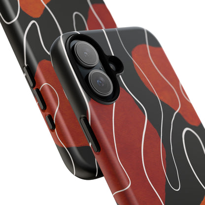Stylish Phone Case with Abstract Design, Tough Cases for Modern Life, Trendy Phone Accessory, Unique Gift Idea, Holiday Present
