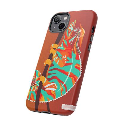 Chameleon Phone Case - Vibrant Artistic Design, Tough Cases for Animal Lovers, Unique Gift, Eco-Friendly Protection