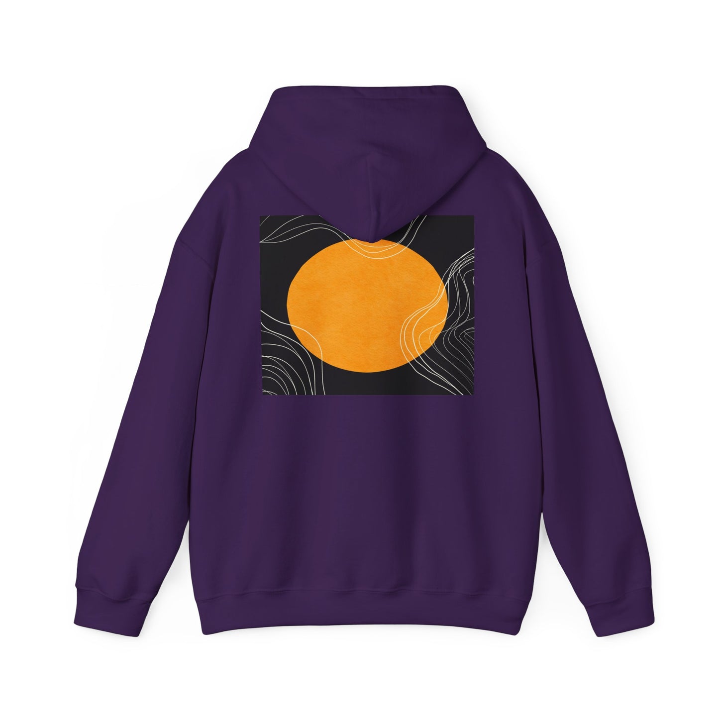 Lotus Sunshine Unisex Hoodie, Cozy Sweatshirt for Relaxation, Nature Lovers Gift, Everyday Comfort, Inspirational Outfit, Gift for Him, Gift for Her, Abstract Crewneck