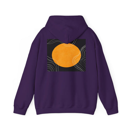 Lotus Sunshine Unisex Hoodie, Cozy Sweatshirt for Relaxation, Nature Lovers Gift, Everyday Comfort, Inspirational Outfit, Gift for Him, Gift for Her, Abstract Crewneck