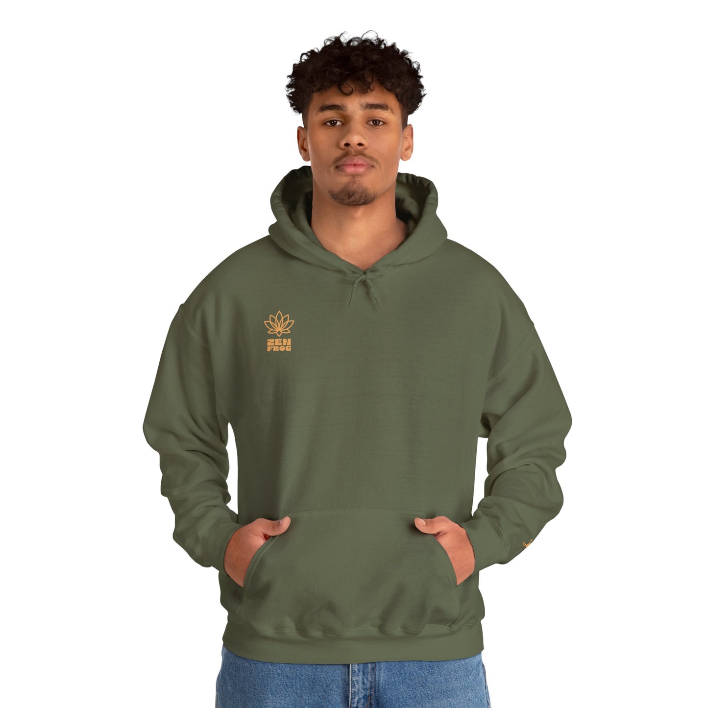 Unisex Heavy Blend™ Hooded Sweatshirt - Cozy Everyday Comfort, Perfect Gift for Nature Lovers and Art Enthusiasts