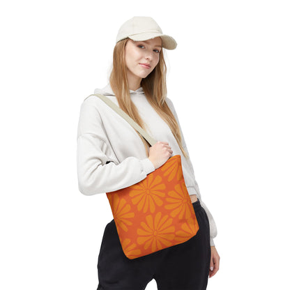 Vibrant Floral Tote Bag - Fun, Stylish, Versatile for Everyday Use, Beach, Shopping, Gifts, Travel