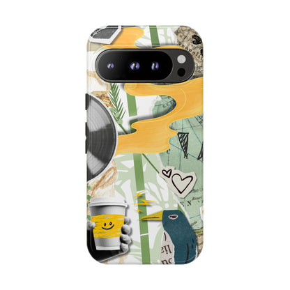 Artistic Phone Case, Unique Cell Phone Cover, Trendy Gifts for Music Lovers, Eco-Friendly Phone Accessory, Stylish Tech Gifts, Cool Cases, Unique Phone Cases