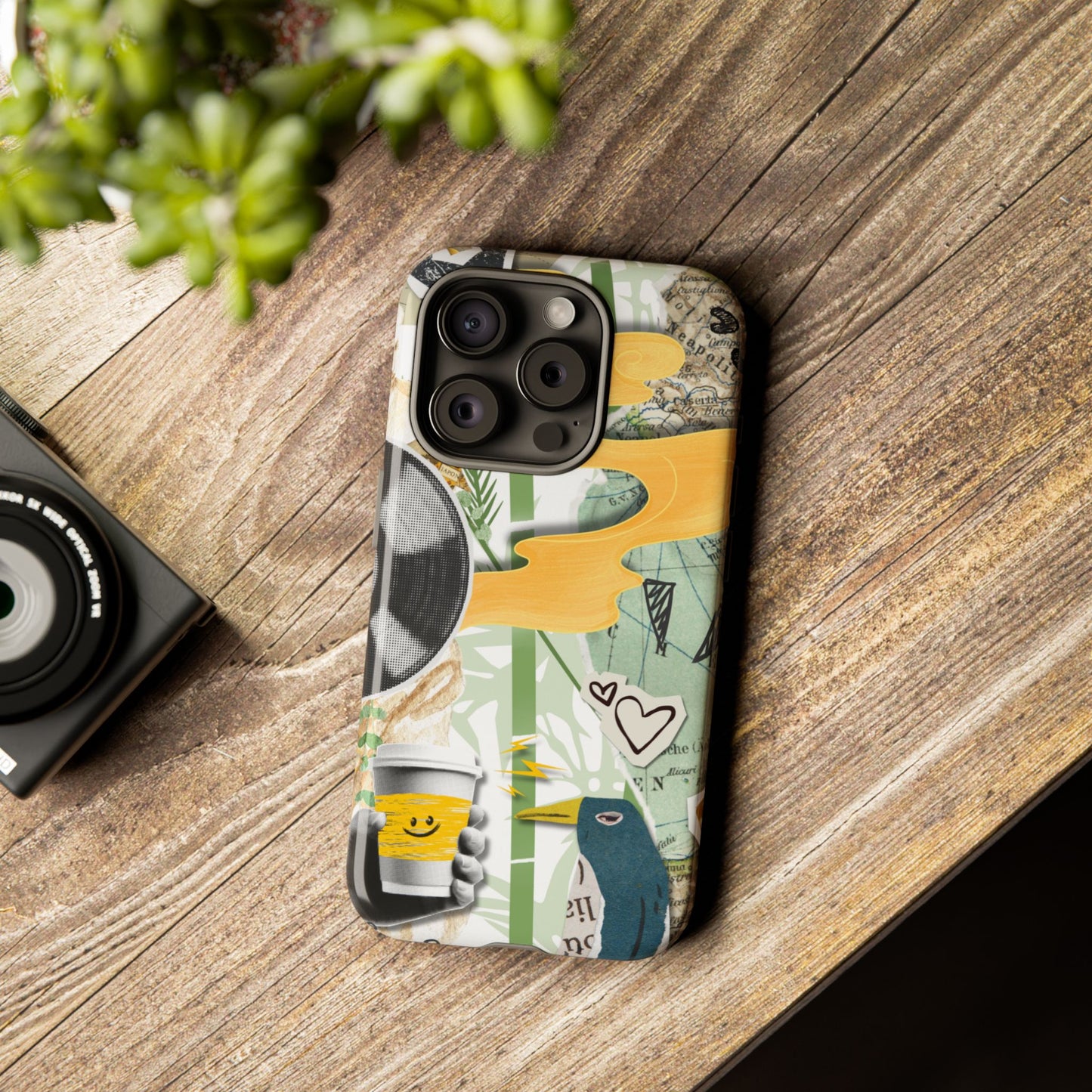 Artistic Phone Case, Unique Cell Phone Cover, Trendy Gifts for Music Lovers, Eco-Friendly Phone Accessory, Stylish Tech Gifts, Cool Cases, Unique Phone Cases