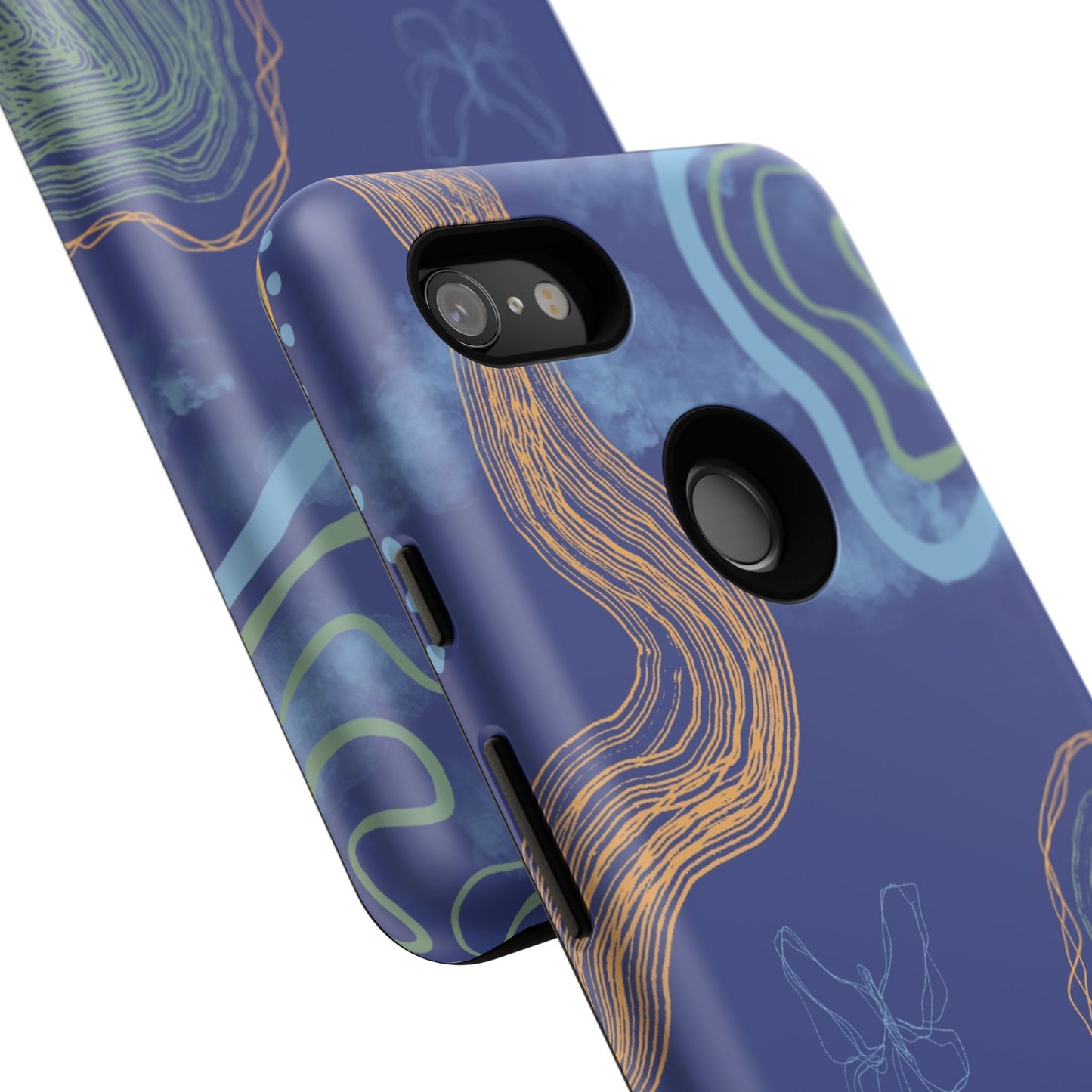 Artistic Phone Case, Abstract Phone Cover, Gift for Her, Modern Design, Boho Phone Case, Unique Phone Accessories