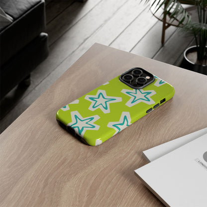Trendy Star Phone Case | Tough Cases, Gift for Him/Her, Durable Smartphone Cover, Phone Accessories, Summer Vibes