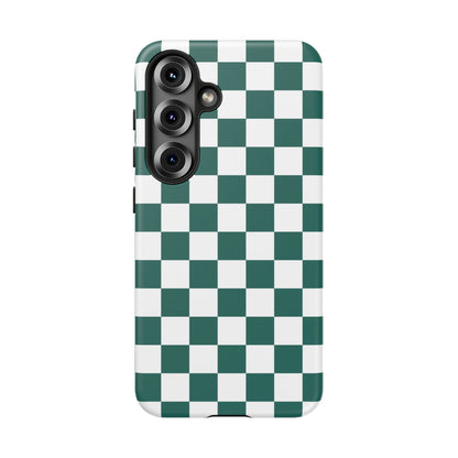Stylish Checkered Phone Case, Protective Cover, Unique Gift, Trendy Accessory, Customizable Design, Ideal for All Ages