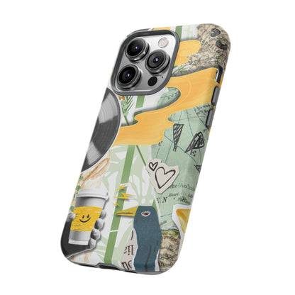 Artistic Phone Case, Unique Cell Phone Cover, Trendy Gifts for Music Lovers, Eco-Friendly Phone Accessory, Stylish Tech Gifts, Cool Cases, Unique Phone Cases