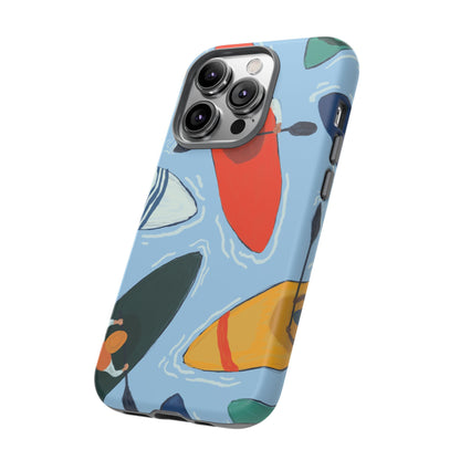 Kayak Phone Case - Tough Cases for Outdoor Enthusiasts, Birthday Gifts, Adventure Gear, Kayaking Accessories, Nature Lover Decor, Artsy Phone Cases