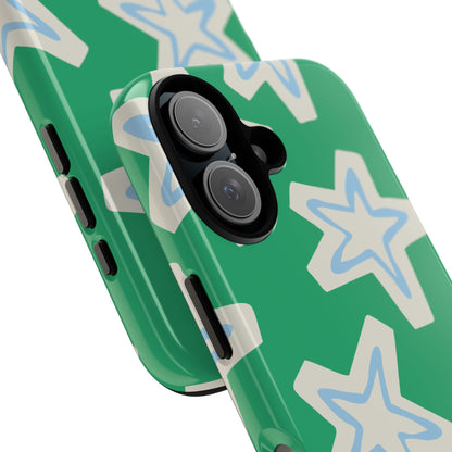 Retro Star Pattern Phone Case | Tough Cases, Colorful Cover for Phones, Phone Accessories, Gift for Her, Trendy Cases