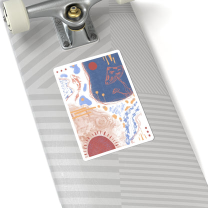 Artistic Kiss-Cut Stickers | Unique Decor for Laptops, Journals, Gift Wrapping, Party Favors, and More!