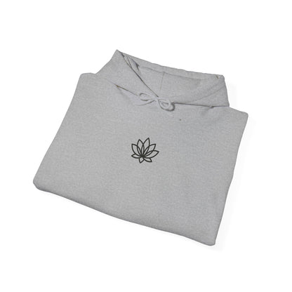 Lotus and Sunset Unisex Hoodie - Cozy Gift for Mindfulness, Meditation, or Nature Lovers, Perfect for Fall and Winter