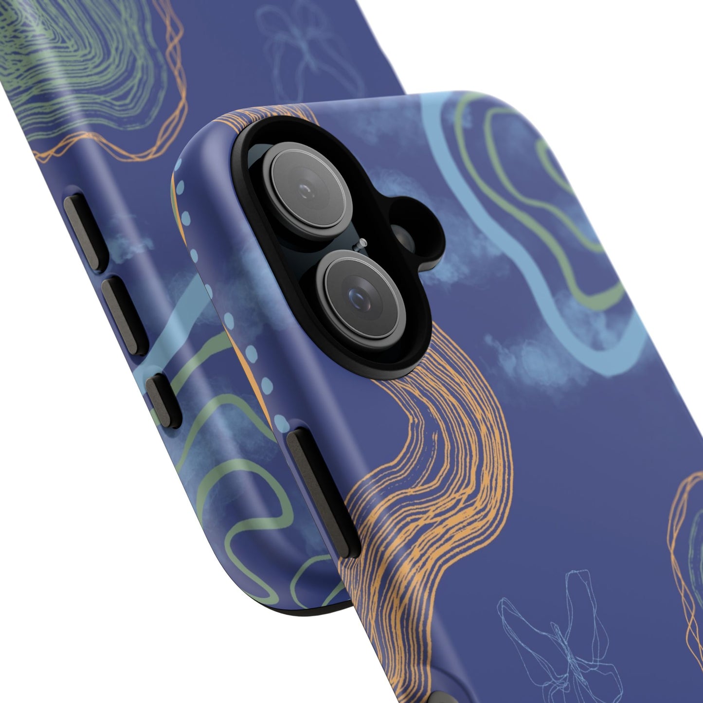 Artistic Phone Case, Abstract Phone Cover, Gift for Her, Modern Design, Boho Phone Case, Unique Phone Accessories