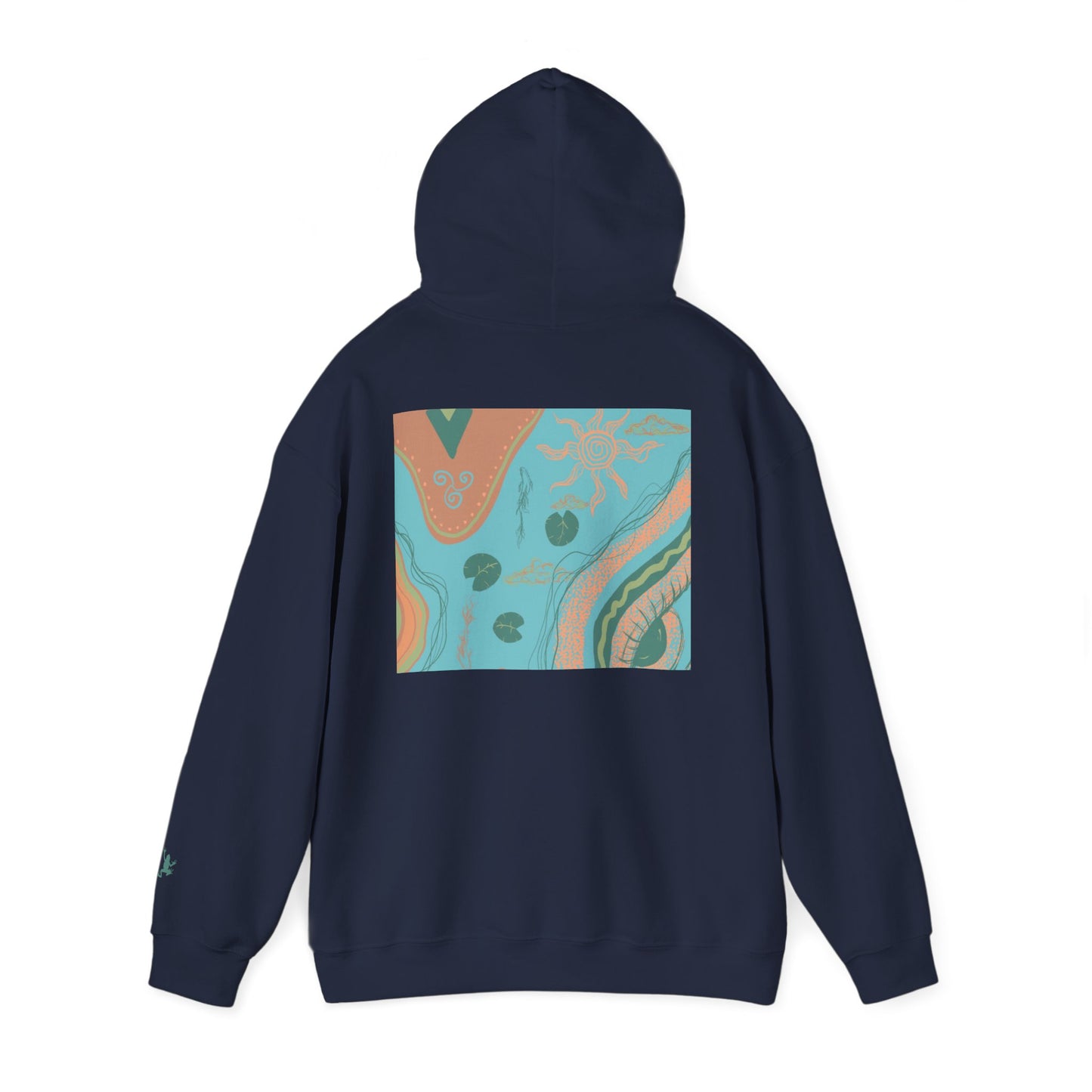 Chic Abstract Art Hoodie for Comfort & Style, Unisex Pullover, Cozy Sweatshirt, Trendy Gift for Art Lovers, Casual Outfit Must-Have