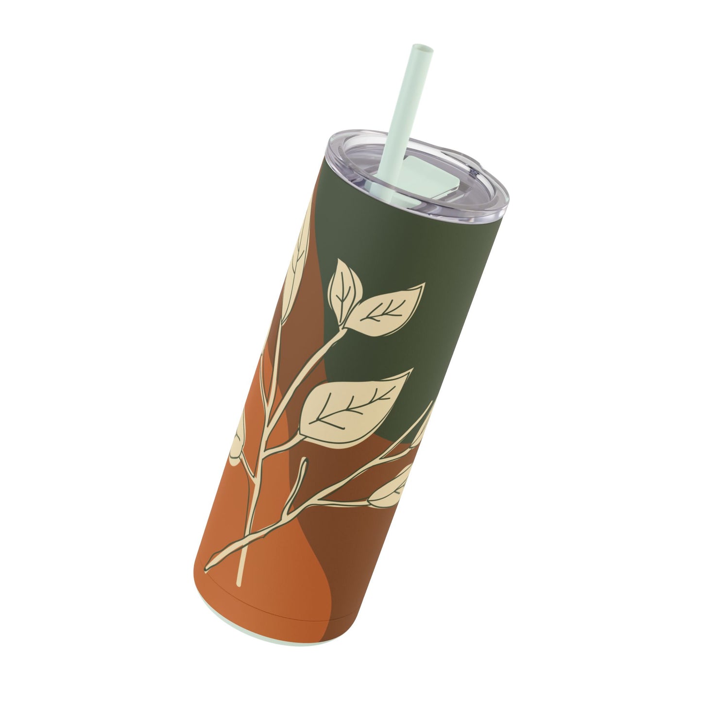 Autumn Leaves Tumbler, Fall Travel Mug, Eco-Friendly Drinkware, Perfect for Gifts, Seasonal Decor, 20oz Skinny Cup
