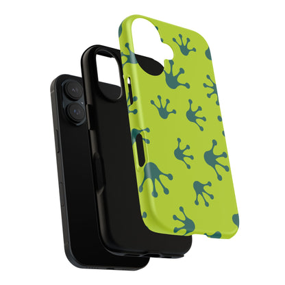 Frog Pattern Phone Case, Fun and Colorful Phone Cover, Durable Phone Protection, Gifts for Nature Lovers, Unique Accessory