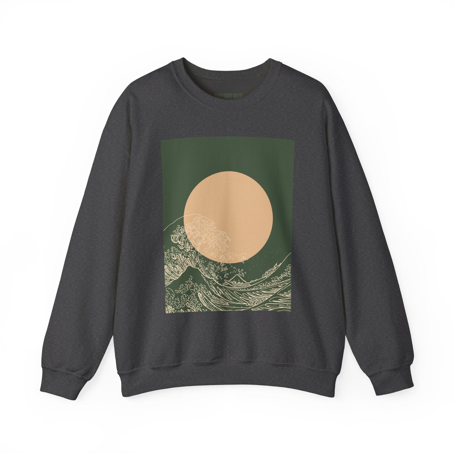 Nature-Inspired Unisex Crewneck Sweatshirt, Cozy Casual Wear, Gift for Outdoor Lovers, Perfect for Fall and Winter