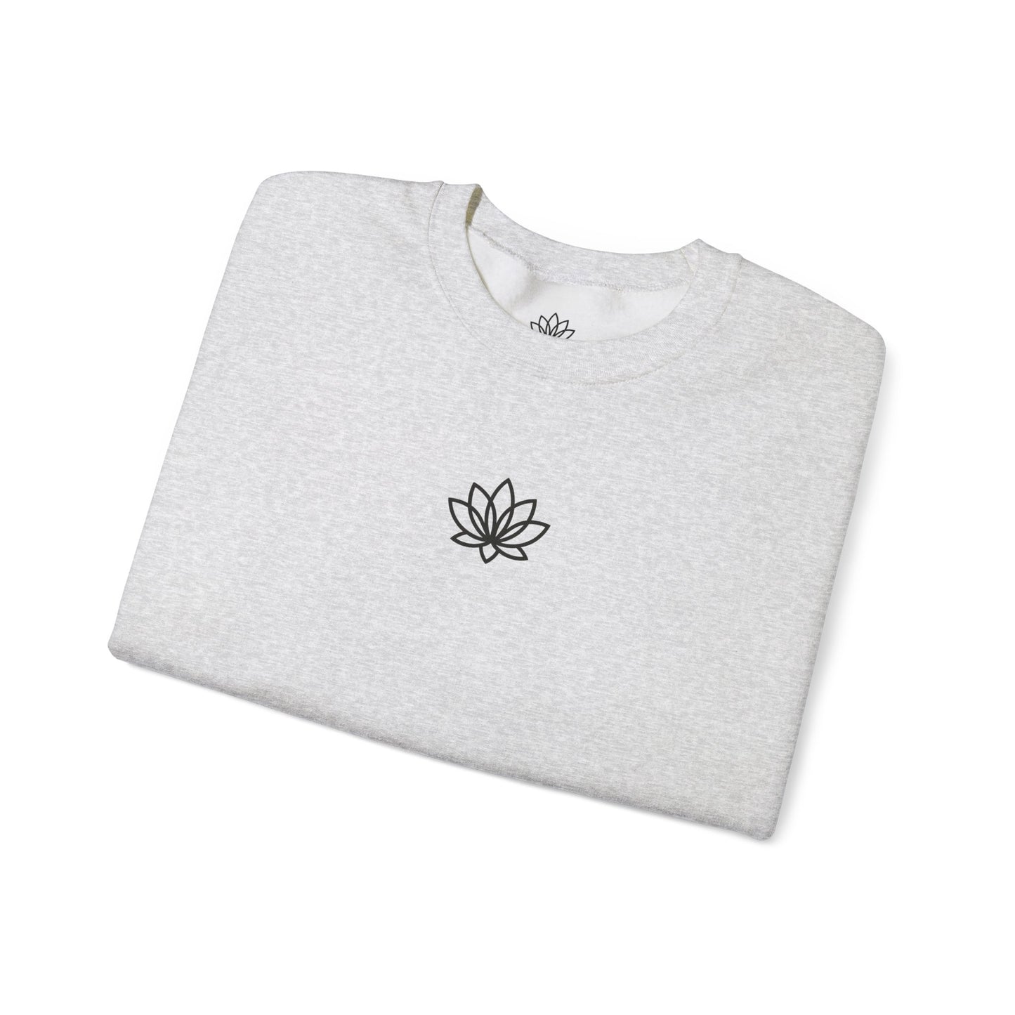 Lotus Flower Unisex Crewneck Sweatshirt, Cozy Sweatshirt, Flower Sweatshirt, Gift for Her, Casual Wear, Spring Fashion