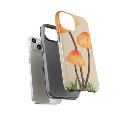 Mushroom Phone Case, Tough Cases for Nature Lovers, Unique Phone Covers, Gifts for Eco Enthusiasts, Fun Protective Cases