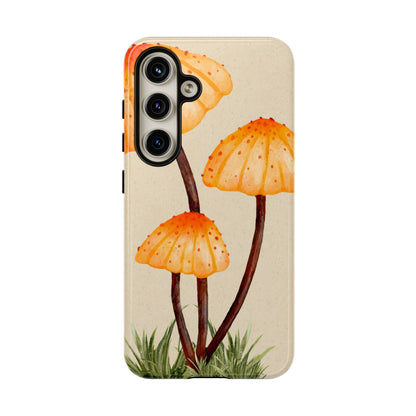 Mushroom Phone Case, Tough Cases for Nature Lovers, Unique Phone Covers, Gifts for Eco Enthusiasts, Fun Protective Cases
