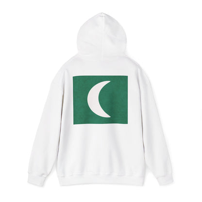 Zen Frog Hooded Sweatshirt - Cozy Unisex Hoodie, Casual Wear, Spring Fashion, Unique Gifts, Streetwear Style, Simple Moon Design, Gift for Him, Gift for Her