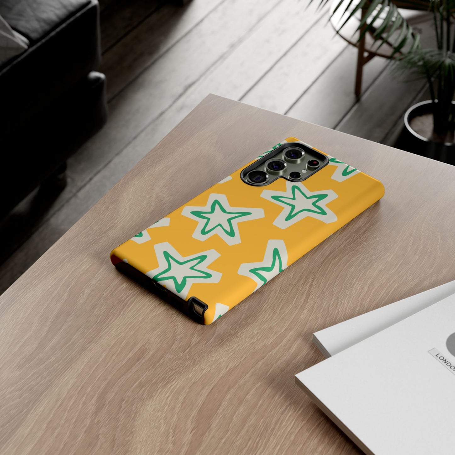 Retro Star Pattern Phone Case | Tough Cases, Colorful Cover for Phones, Phone Accessories, Gift for Her, Trendy Cases