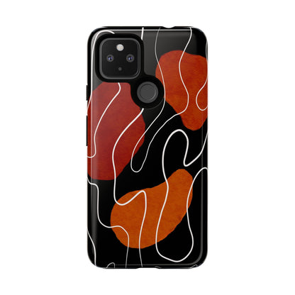 Stylish Phone Case with Abstract Design, Tough Cases for Modern Life, Trendy Phone Accessory, Unique Gift Idea, Holiday Present