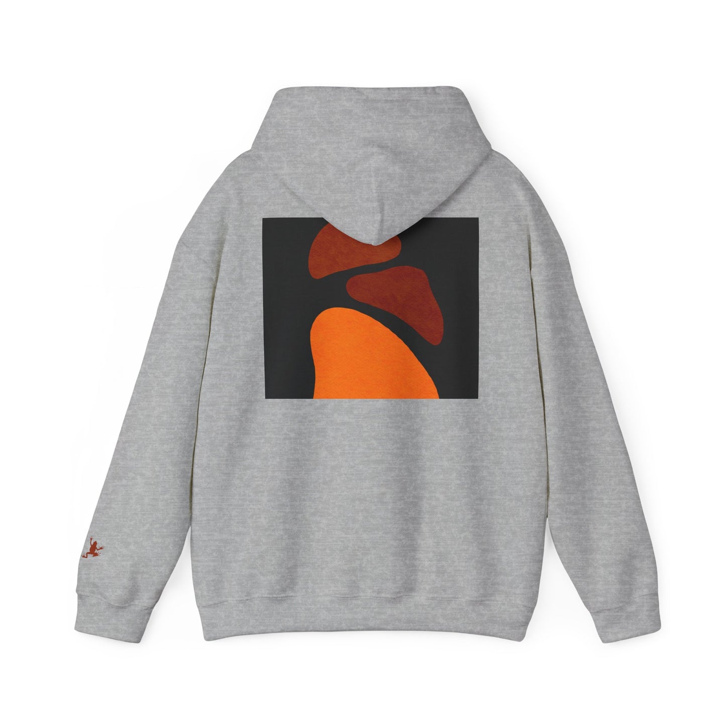 Artistic Unisex Hooded Sweatshirt - Cozy Streetwear, Casual Outfit, Perfect Gift, Fall Fashion, Graphic Hoodie