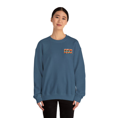 Funky Snake Unisex Crewneck Sweatshirt, Cozy Apparel, Unique Gift, Snake Art, Relaxed Style, Perfect for Casual Outings