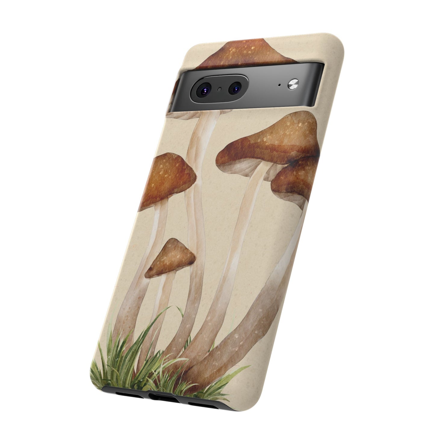 Mushroom Phone Case - Nature Lover, Eco-Friendly Gift, Cute Cell Phone Cover, Aesthetic Tech Accessory, Unique Fall Decor, Artsy Phone Cases, Cute, Gift for Her, Nature-inspired Designs, Durable Cases