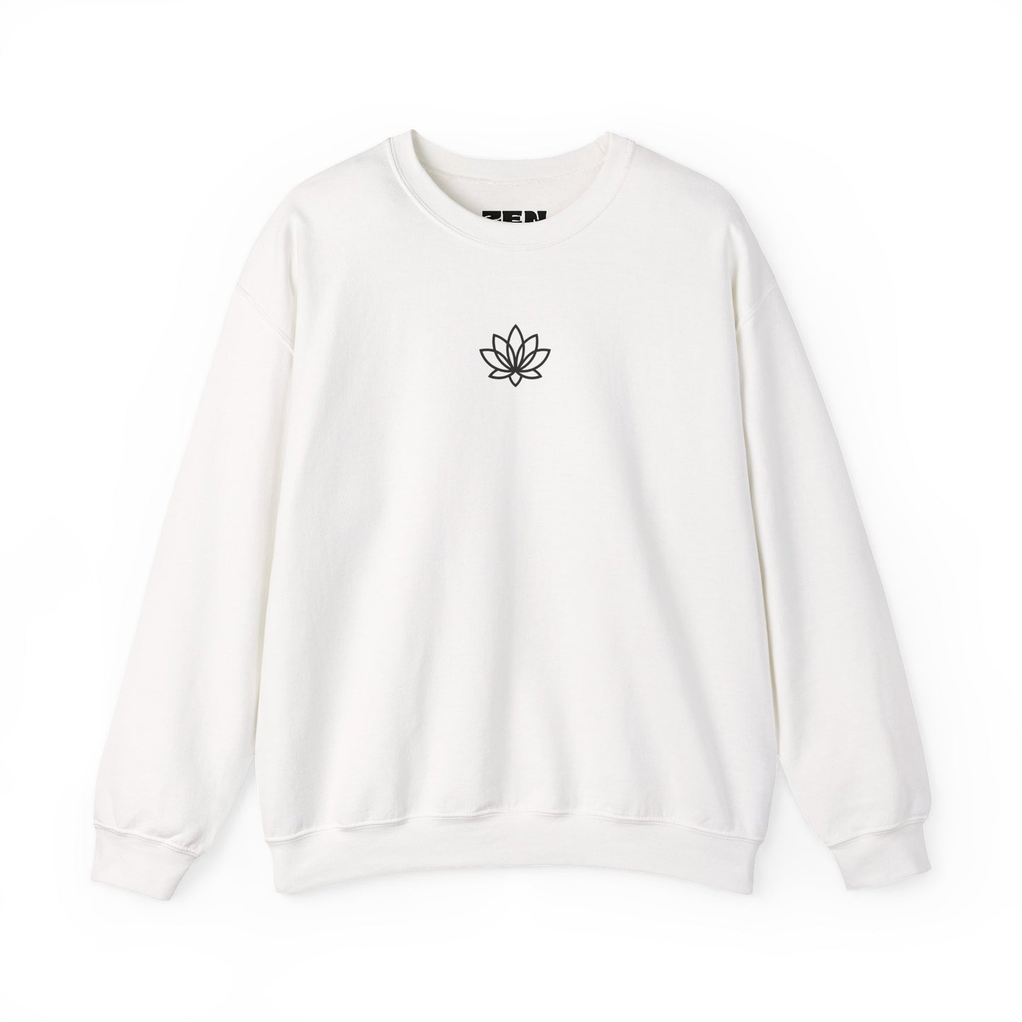 Lotus & Sun Graphic Sweatshirt, Relaxed Fit Crewneck, Perfect Gift for Spring, Cozy Fashion, Unisex Apparel, Gift for Him, Gift for Her, Fall Vibes, Autumn Crewneck