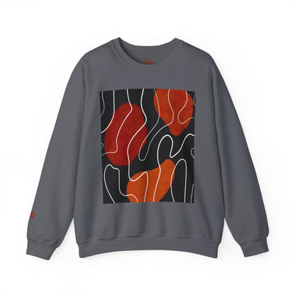 Abstract Modern Crewneck Sweatshirt, Cozy Casual Wear, Gift for Art Lovers, Stylish Layering, Perfect for Fall/Winter, Unique Graphic [...]