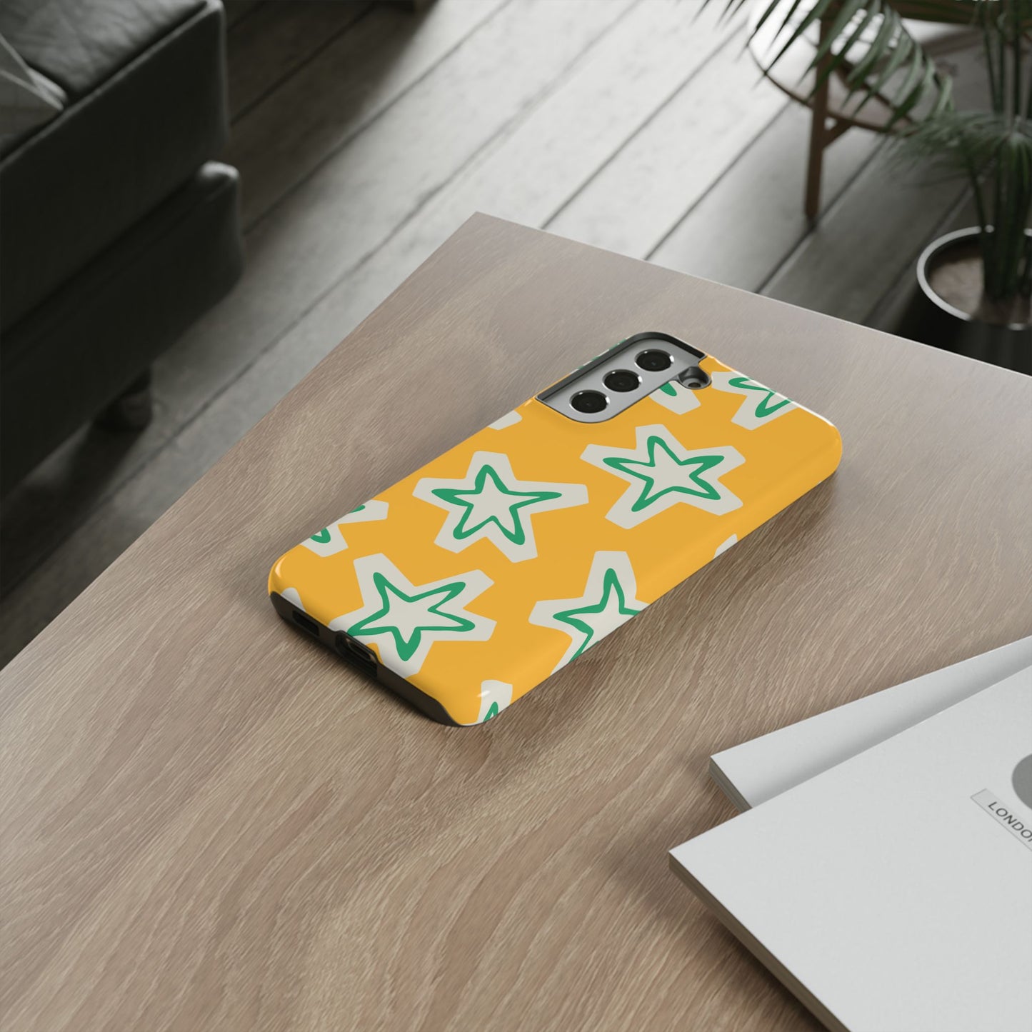 Retro Star Pattern Phone Case | Tough Cases, Colorful Cover for Phones, Phone Accessories, Gift for Her, Trendy Cases