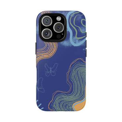 Artistic Phone Case, Abstract Phone Cover, Gift for Her, Modern Design, Boho Phone Case, Unique Phone Accessories