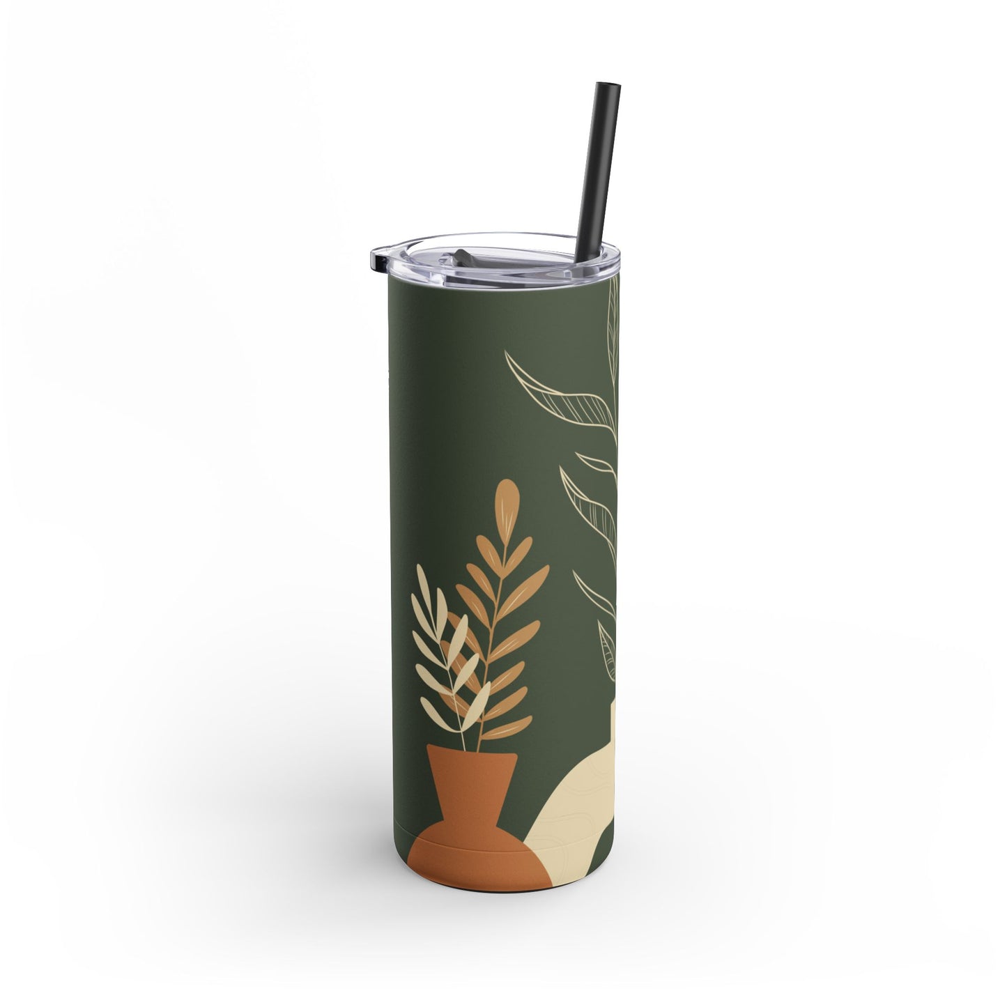 Boho-Inspired Tumbler, Modern Minimalist, Matte, Gift for Her, Mother's Day Gift, Nature Tumbler