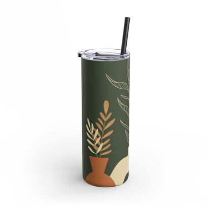 Boho-Inspired Tumbler, Modern Minimalist, Matte, Gift for Her, Mother's Day Gift, Nature Tumbler