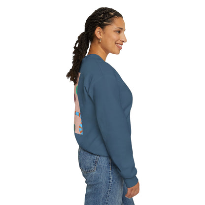Funky Snake Unisex Crewneck Sweatshirt, Cozy Apparel, Unique Gift, Snake Art, Relaxed Style, Perfect for Casual Outings