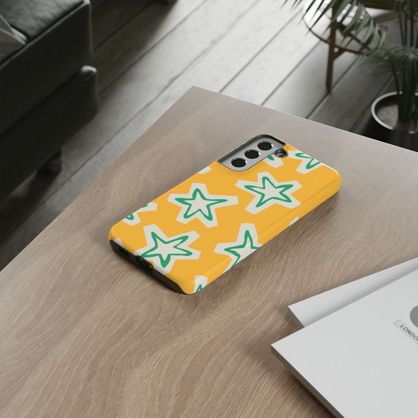 Retro Star Pattern Phone Case | Tough Cases, Colorful Cover for Phones, Phone Accessories, Gift for Her, Trendy Cases