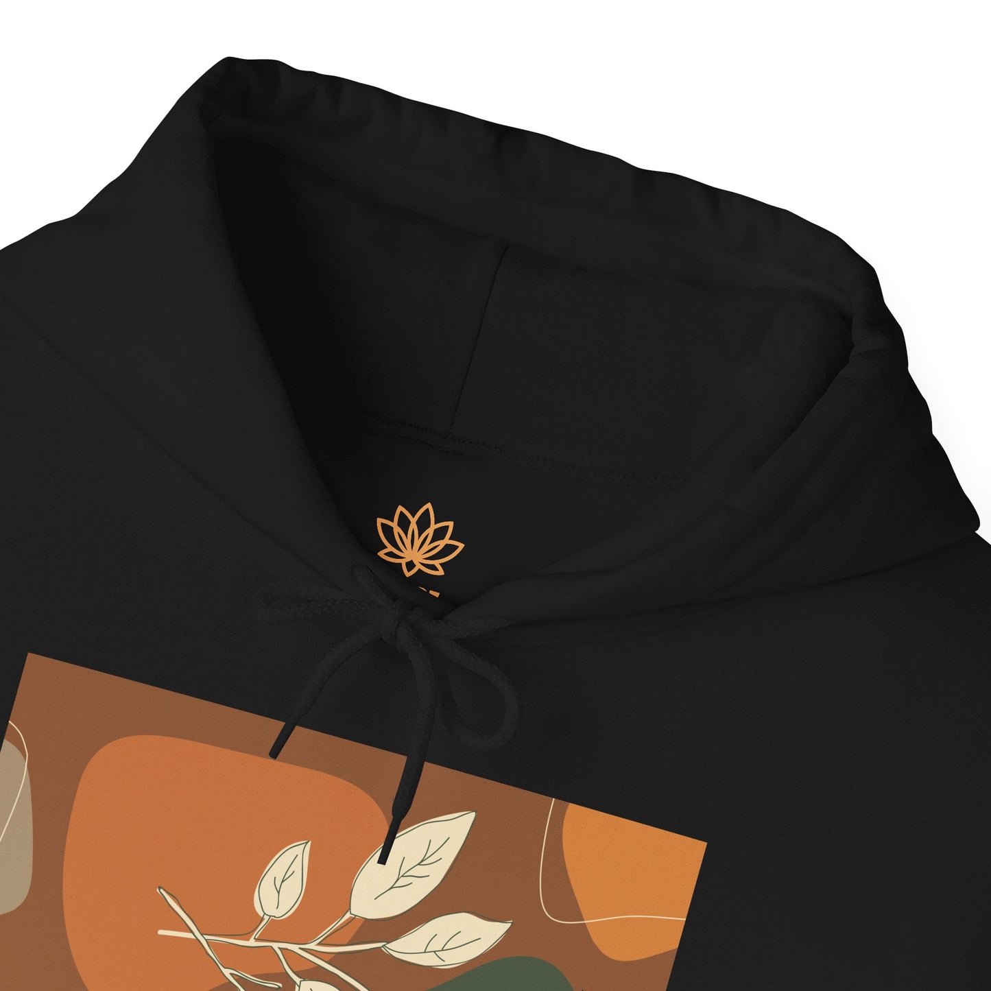 Botanical Design Unisex Hoodie, Cozy Sweatshirt for Nature Lovers, Gift for Friends, Autumn Fashion, Comfortable Casual Wear