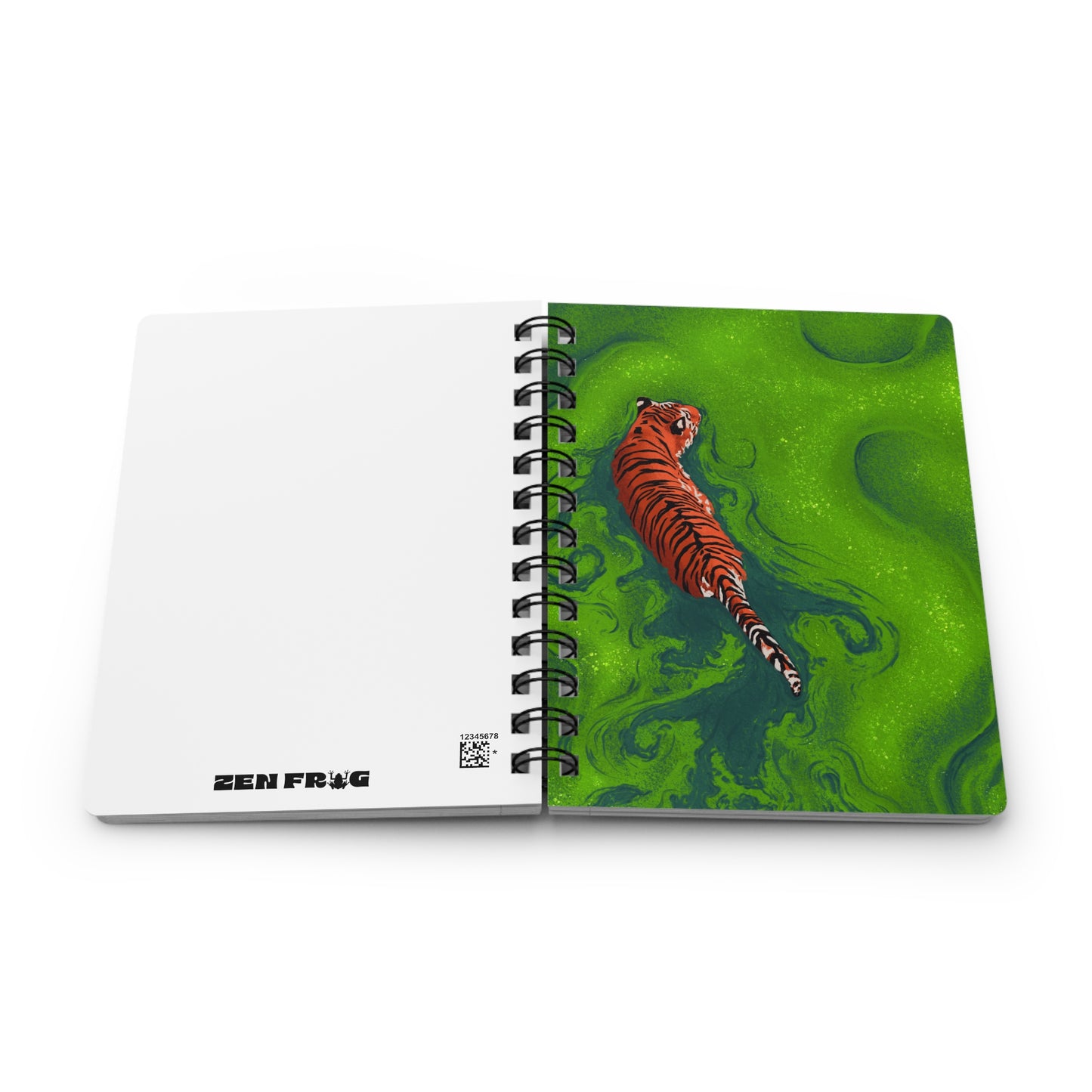 Jade Waters Spiral Notebook