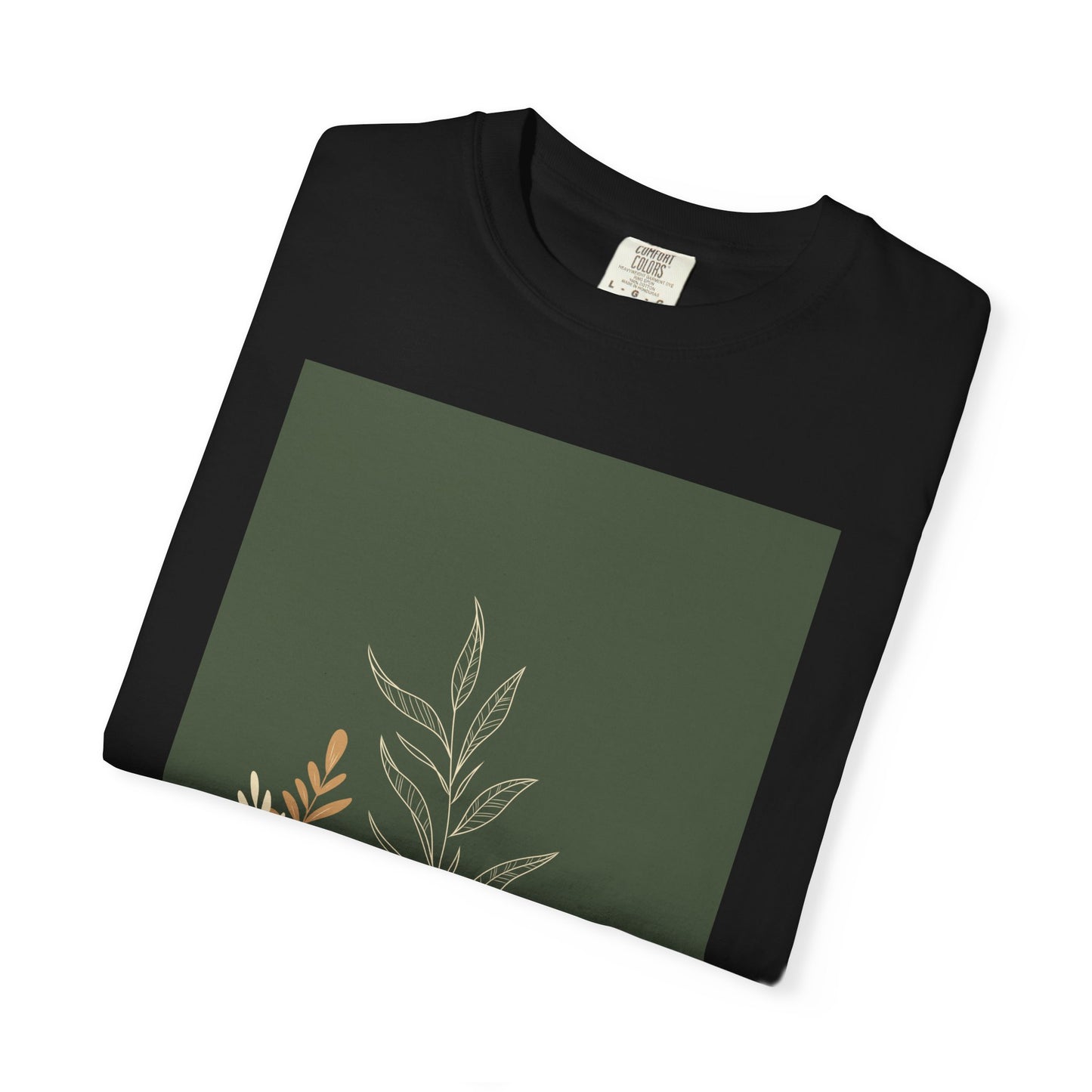 Earthy Bohemian T-Shirt with Botanical Design, Casual Tee for Nature Lovers, Gift for Plant Enthusiasts, Eco-Friendly Fashion, Everyday Wear
