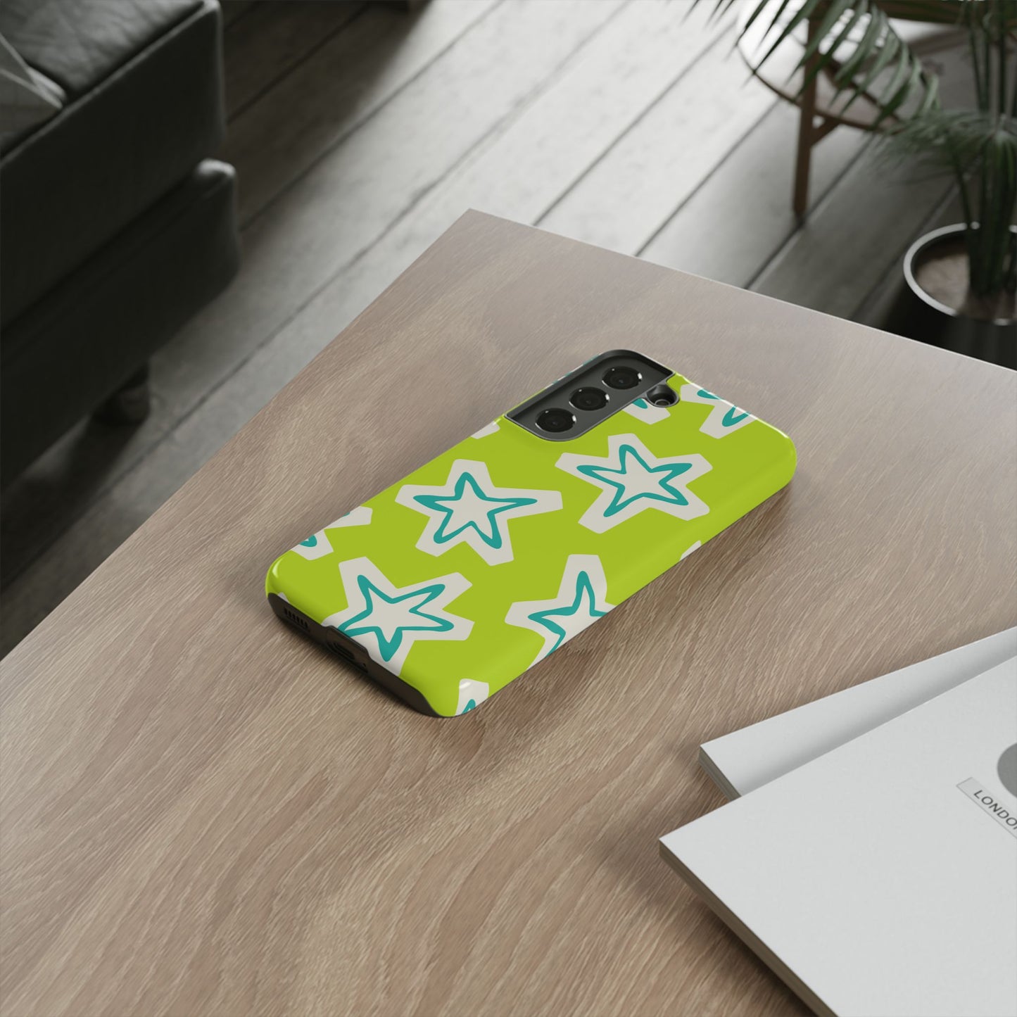 Trendy Star Phone Case | Tough Cases, Gift for Him/Her, Durable Smartphone Cover, Phone Accessories, Summer Vibes