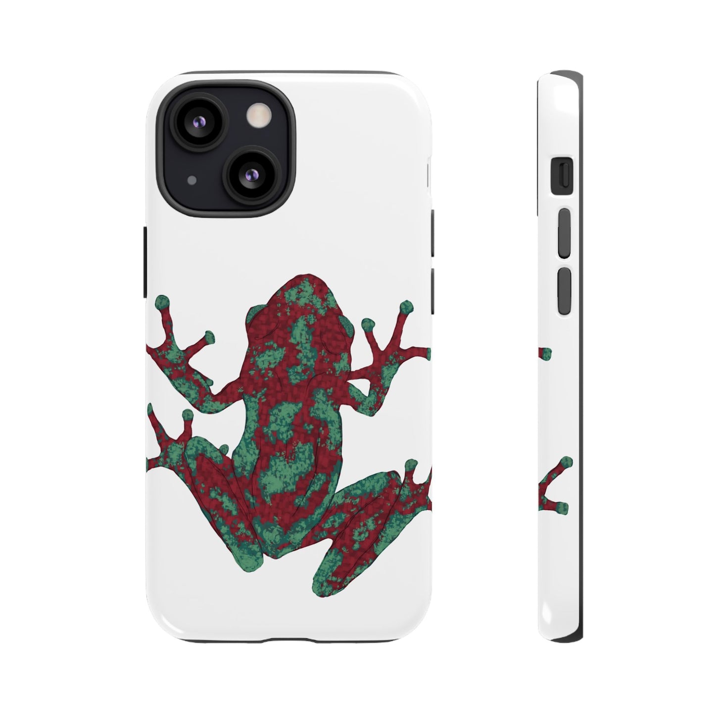 Frog Phone Case, Tough Cases, Eco-Friendly Phone Accessories, Unique Gifts for Nature Lovers, Cute Frog Design