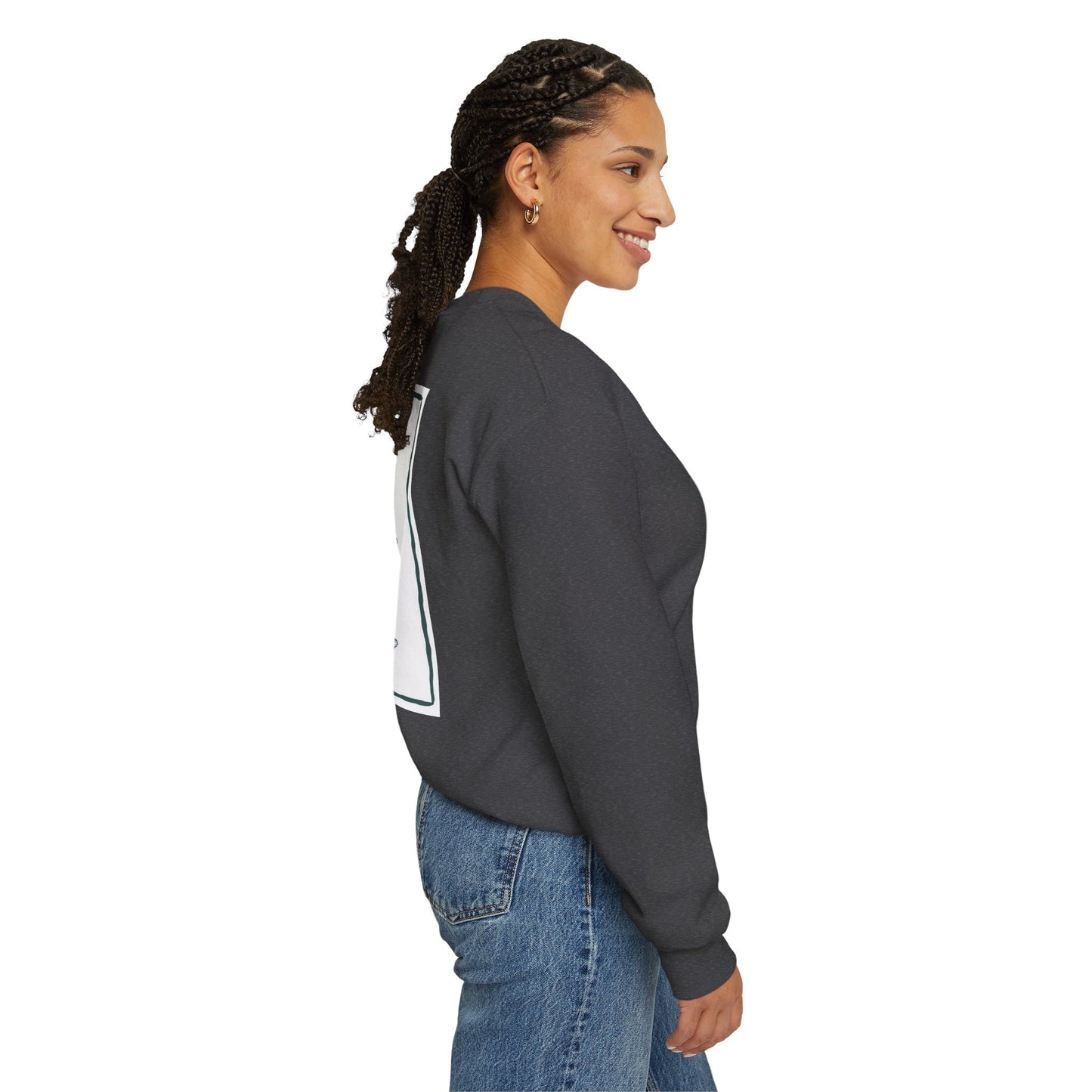 Funky Fish Crewneck Sweatshirt - Zen Frog Cozy & Calm Vibes for All, Perfect Gift for Nature Lovers, Relaxation, and Casual Wear