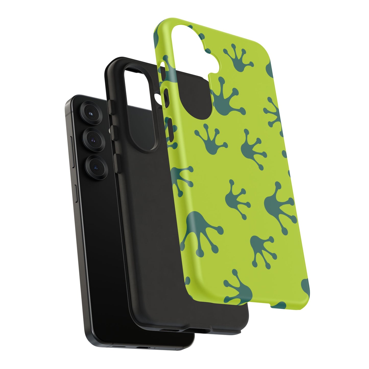 Frog Pattern Phone Case, Fun and Colorful Phone Cover, Durable Phone Protection, Gifts for Nature Lovers, Unique Accessory