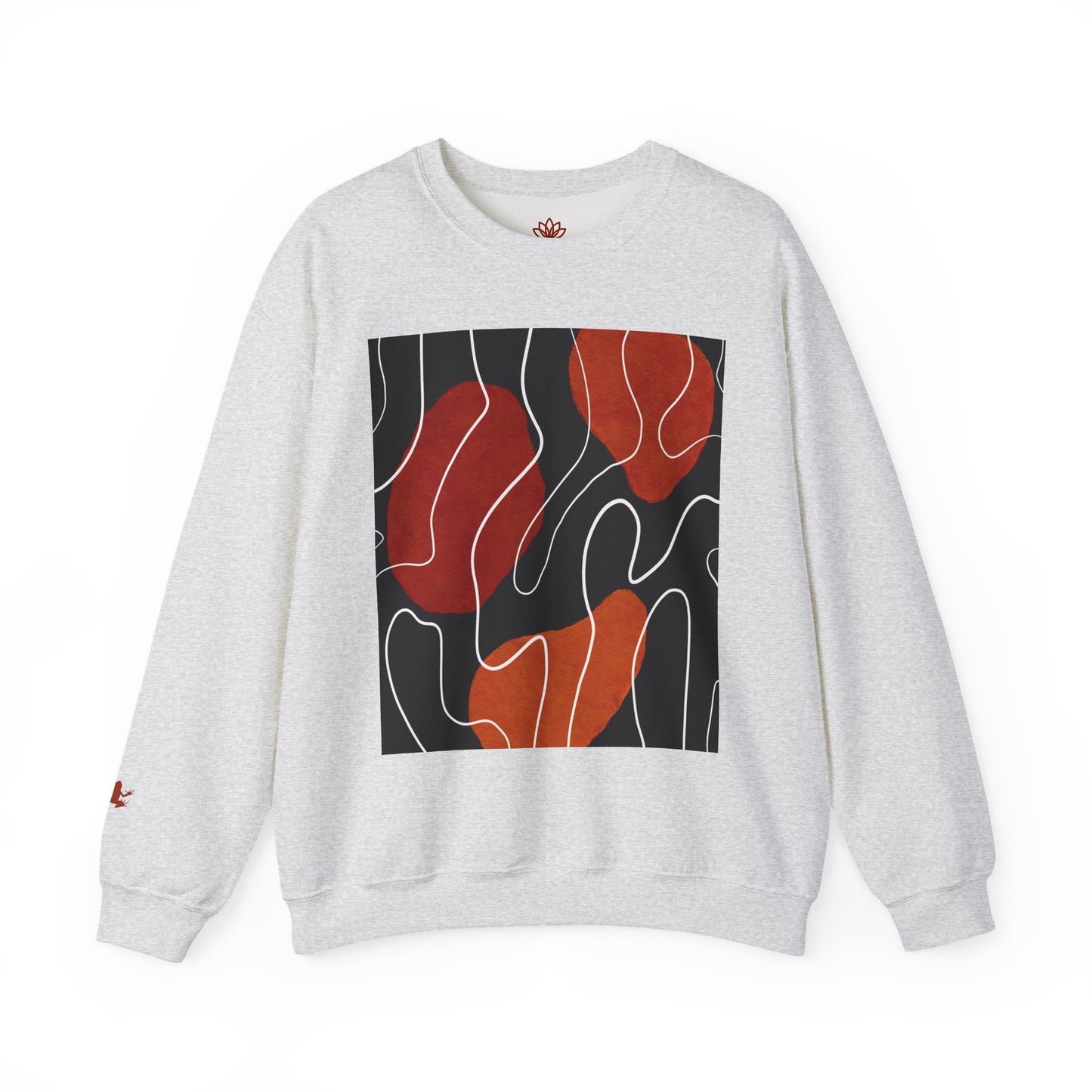Abstract Modern Crewneck Sweatshirt, Cozy Casual Wear, Gift for Art Lovers, Stylish Layering, Perfect for Fall/Winter, Unique Graphic [...]