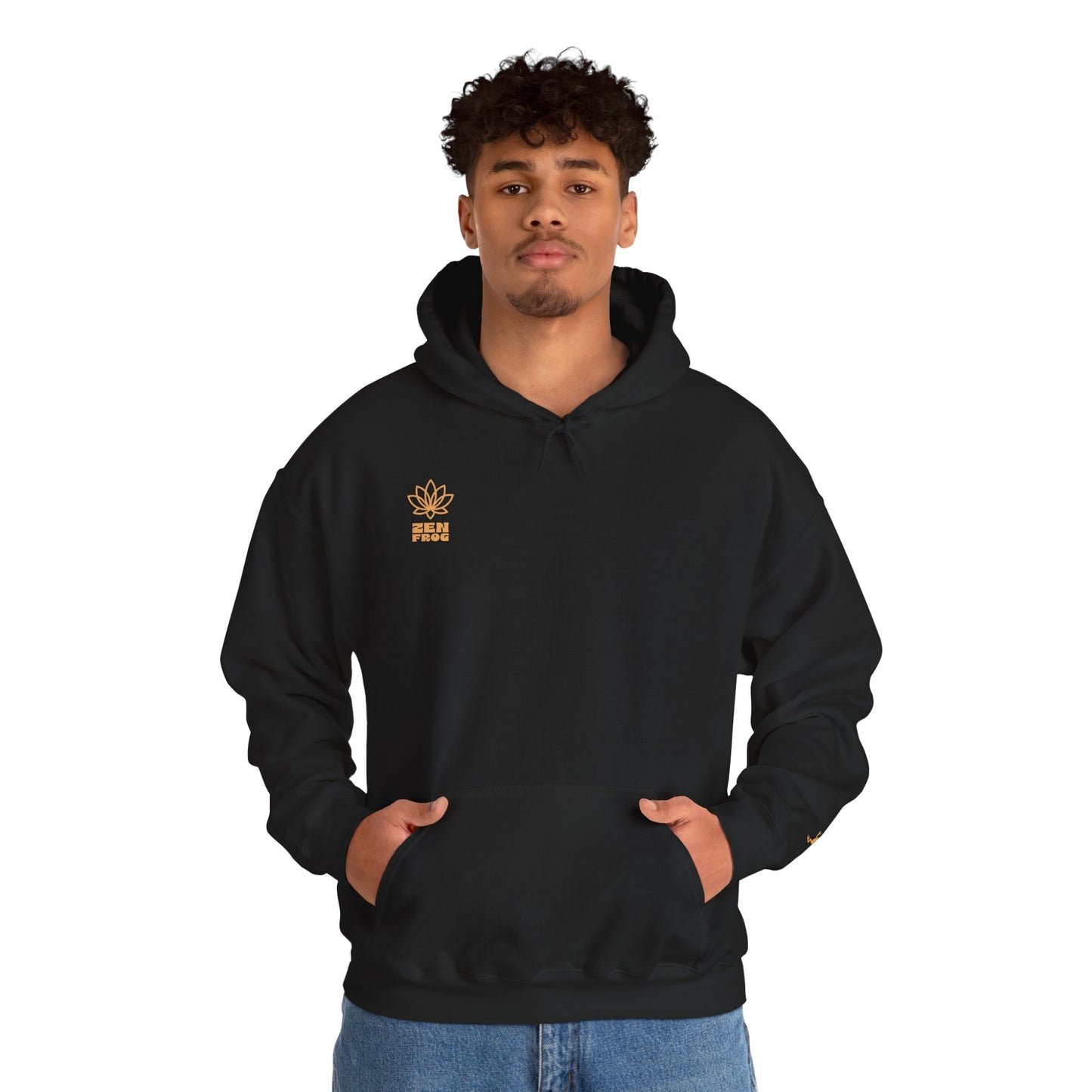 Unisex Heavy Blend™ Hooded Sweatshirt - Cozy Everyday Comfort, Perfect Gift for Nature Lovers and Art Enthusiasts