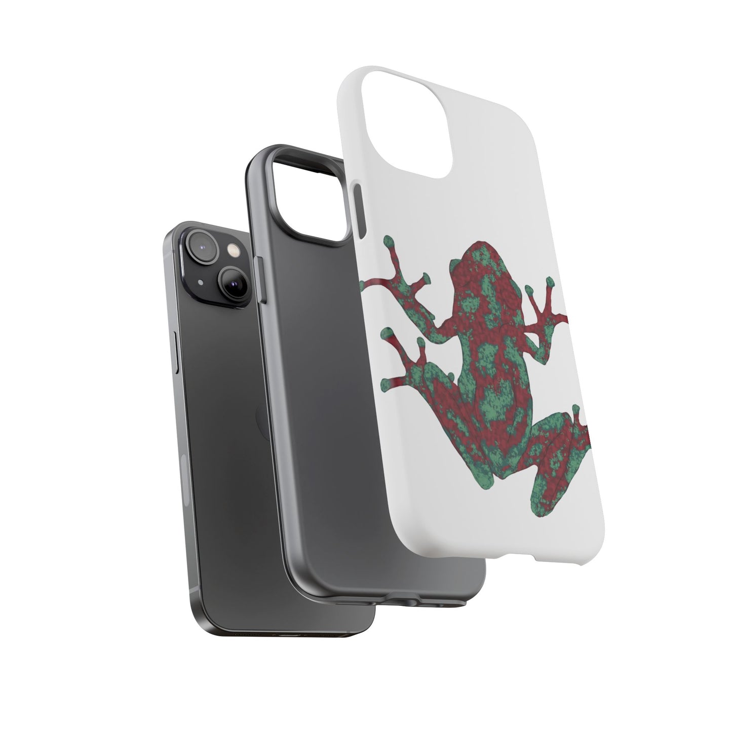 Frog Phone Case, Tough Cases, Eco-Friendly Phone Accessories, Unique Gifts for Nature Lovers, Cute Frog Design