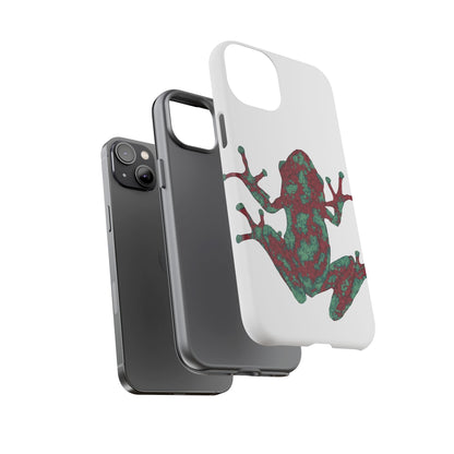 Frog Phone Case, Tough Cases, Eco-Friendly Phone Accessories, Unique Gifts for Nature Lovers, Cute Frog Design