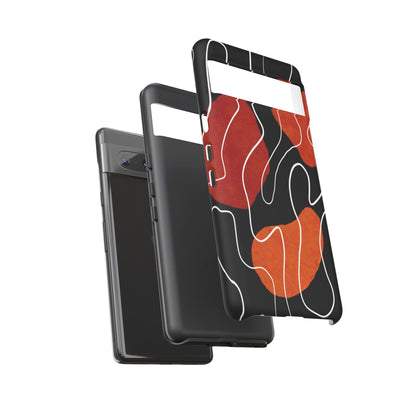 Stylish Phone Case with Abstract Design, Tough Cases for Modern Life, Trendy Phone Accessory, Unique Gift Idea, Holiday Present